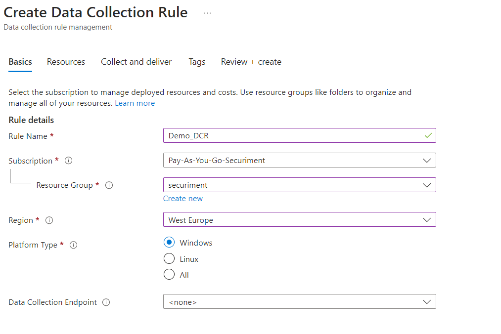 securiment.com Filtering Custom Logs and Optimizing Event Monitoring using DCR and XPath Query